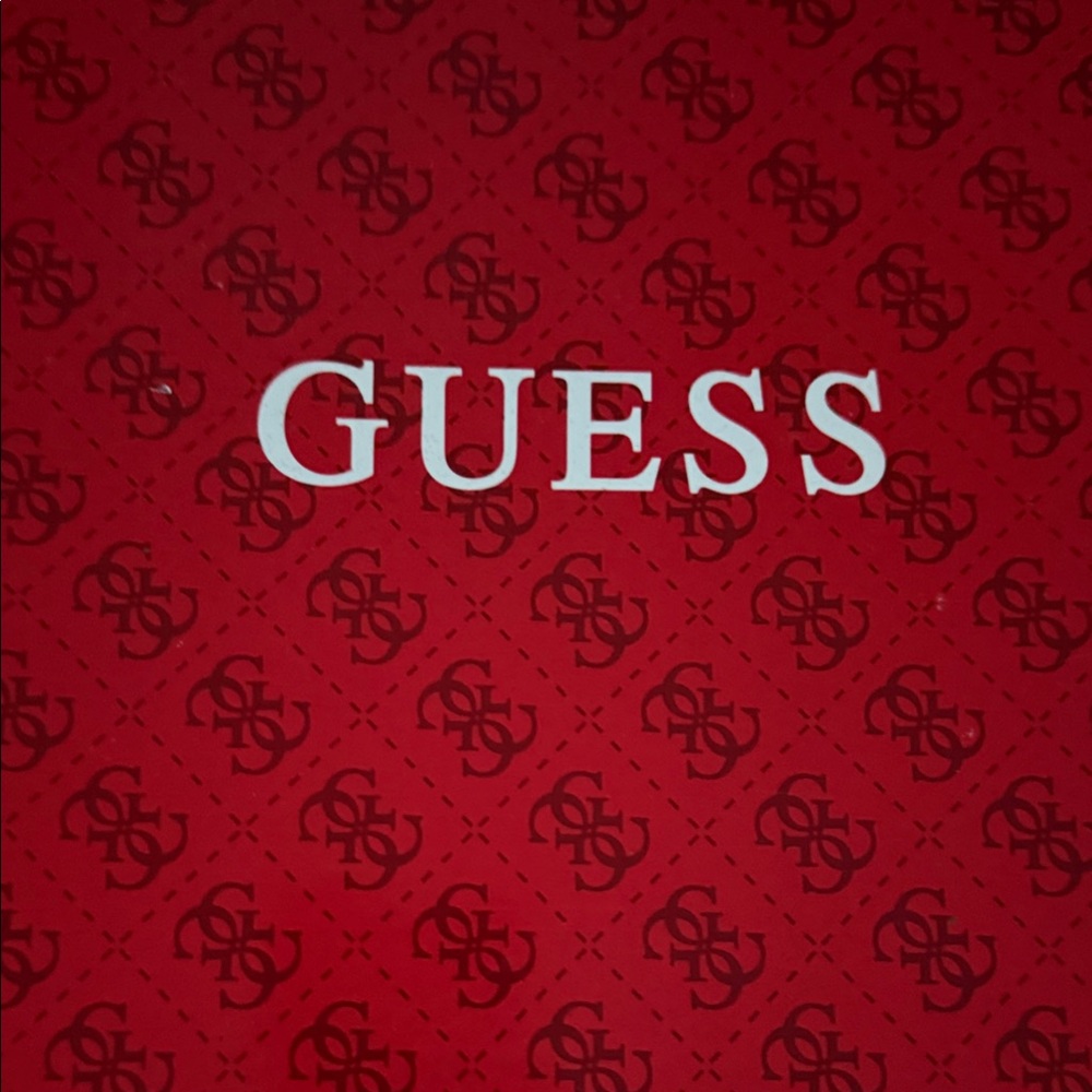 Guess Bold Black  Logo Pattern